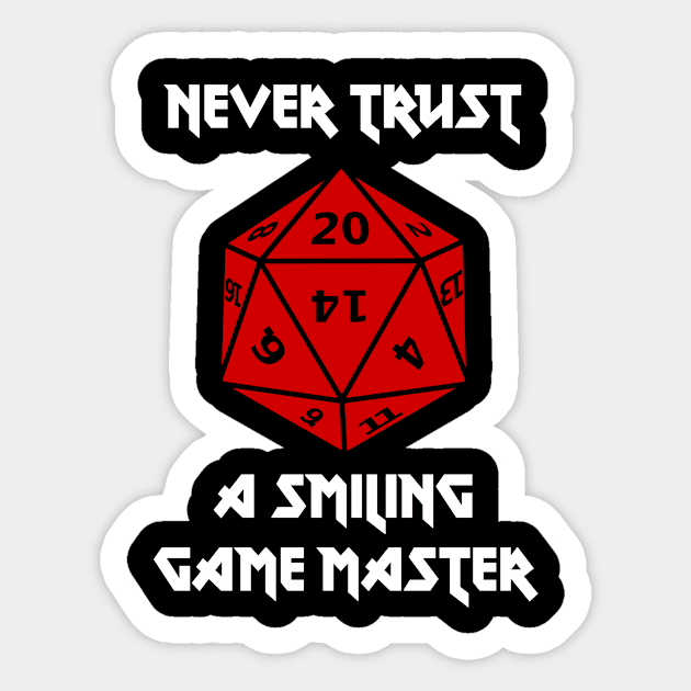 Game Master Sticker by MissMorty2